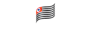 Versão em preto em branco do Logotipo do Governo do Estado de São Paulo